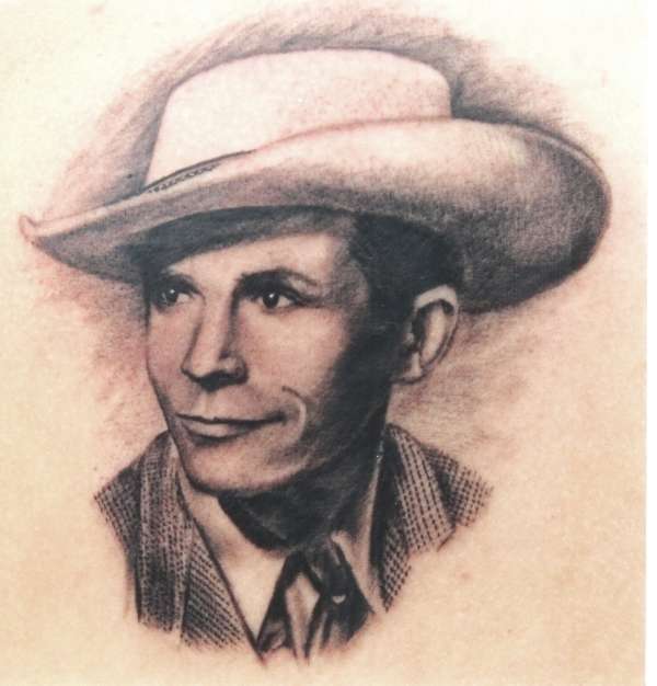 Hank Sr. tattoo