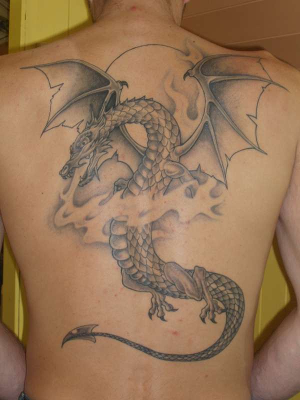 b&g dragon tattoo