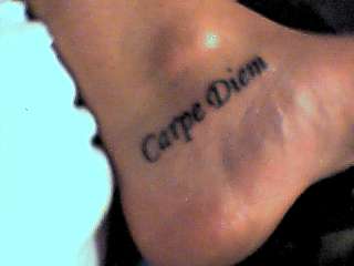 Carpe Diem tattoo