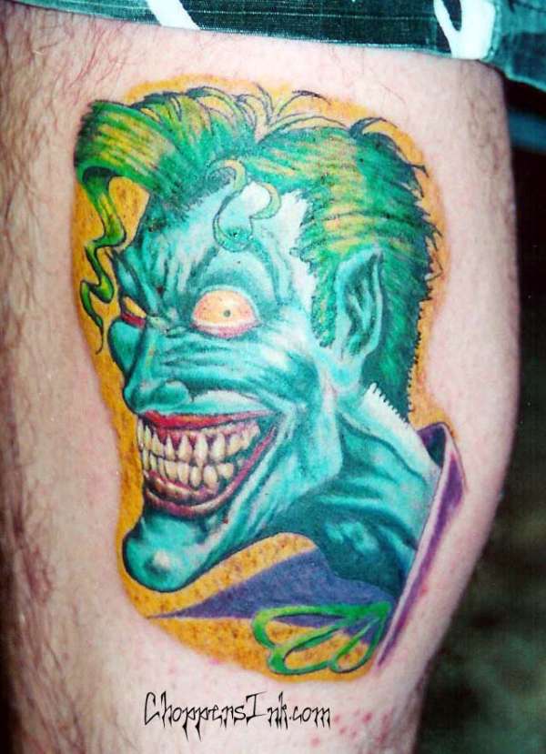 Joker tattoo