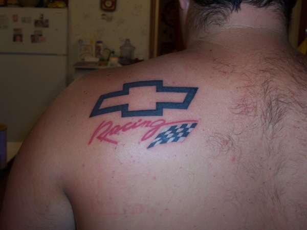 Chevrolet Racing tattoo