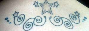 *Stars and Spirals* tattoo