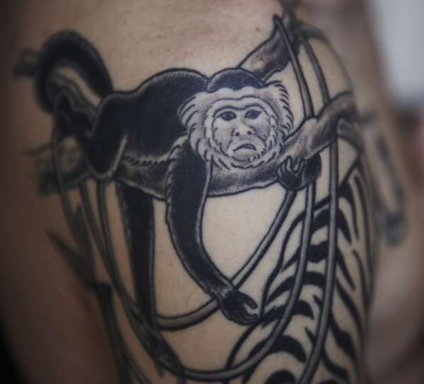 monkey tattoo