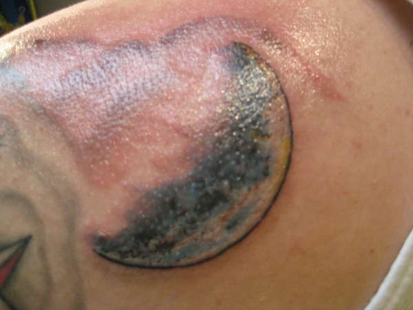 moon tattoo