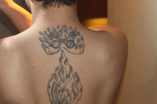 piston tattoo and thai tattoo tattoo