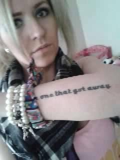 the one that got away tattoo