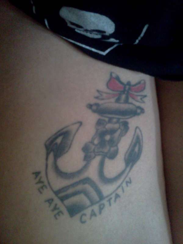 Anchor tattoo