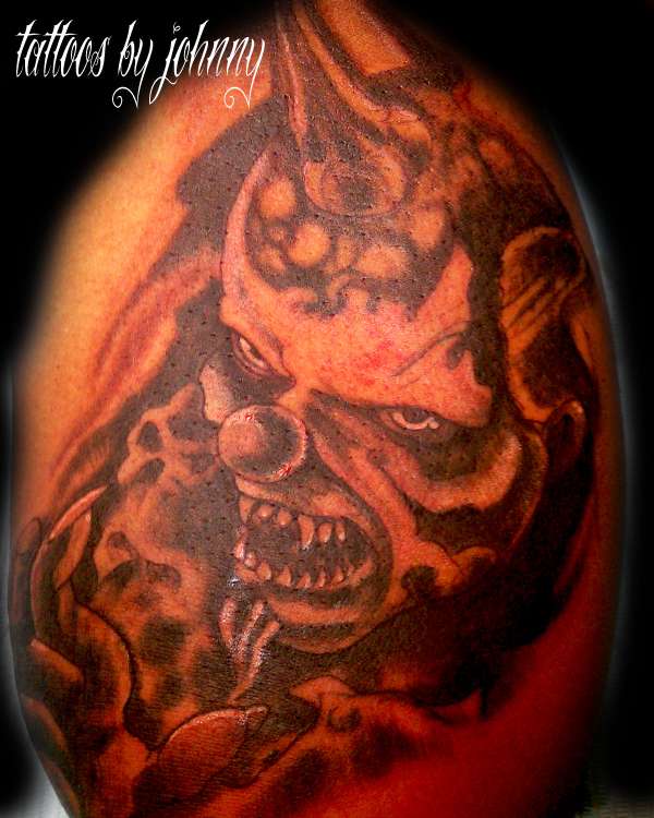 EVIL CLOWNS tattoo