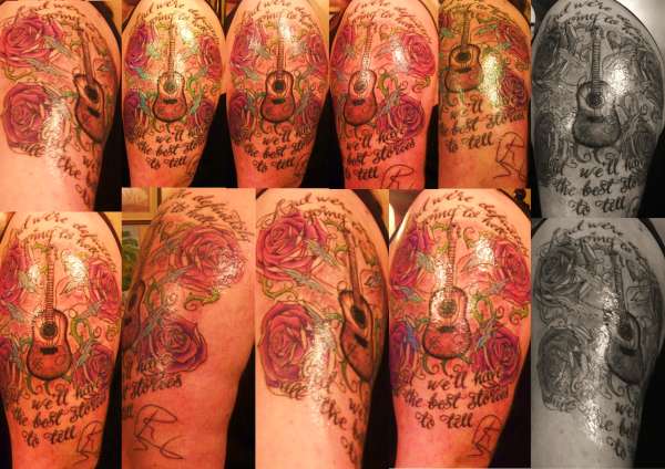 Finished Frank Turner Tattoo tattoo