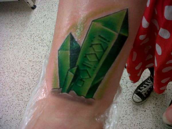 Kryptonite Tattoo!!! tattoo