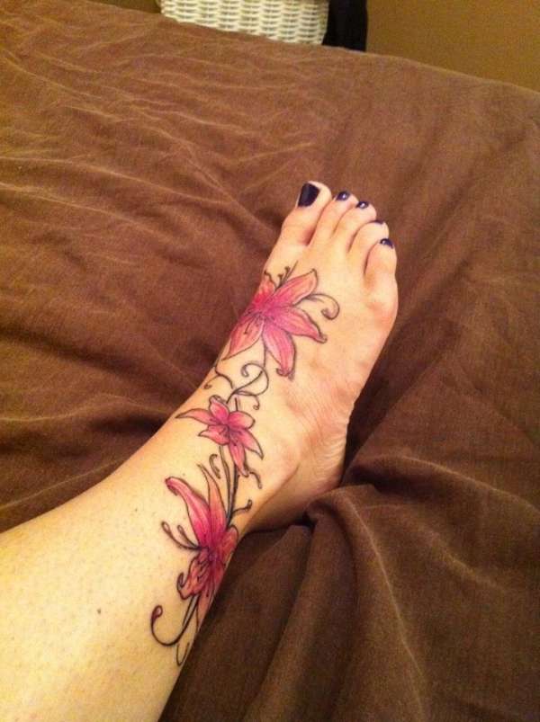 Lillies tattoo