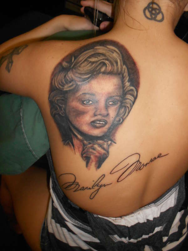 MARILYN MONROE tattoo