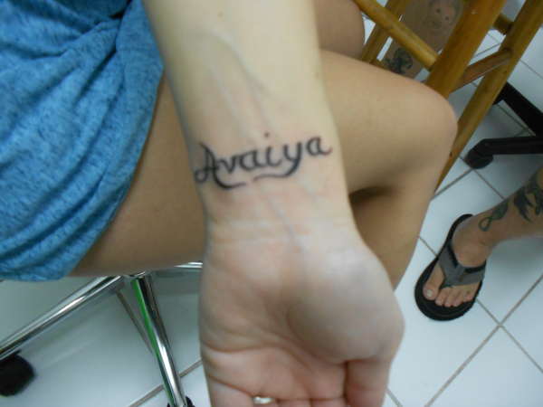 MY BABY NIECE tattoo