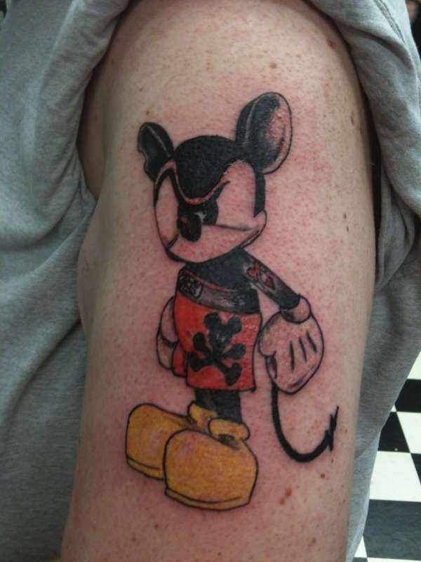 Mad Mickey tattoo