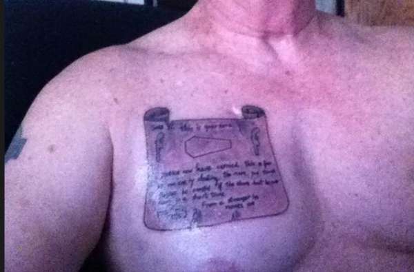 Molly Maguire Coffin Notice (Pic 2) tattoo