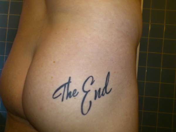 The End tattoo