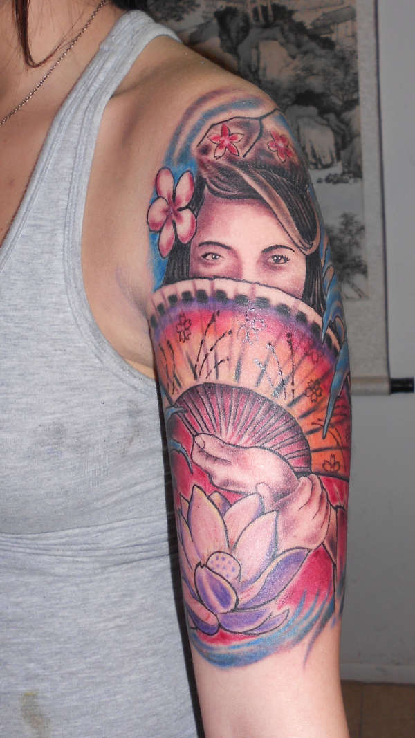 geisha tattoo tattoo