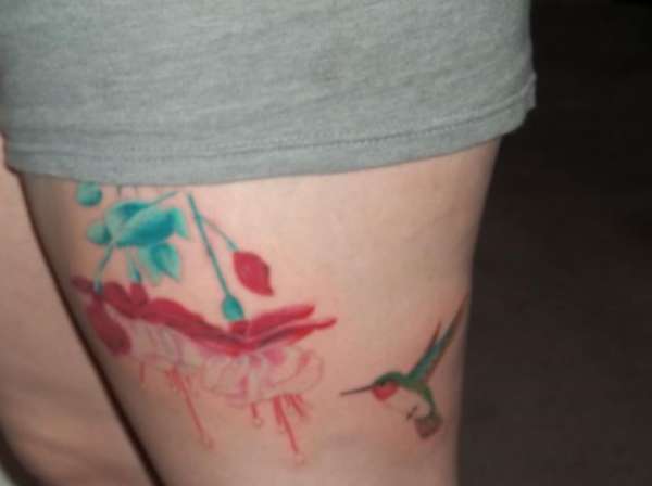 humming bird tattoo