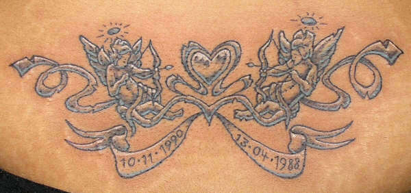 stone angels tattoo