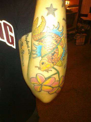 koi fish tattoo tattoo