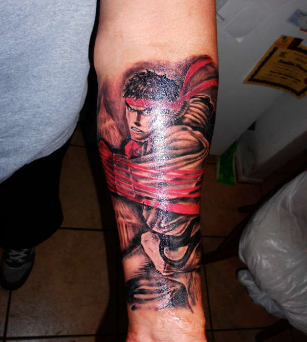 ryu tattoo tattoo