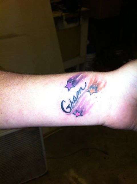shooting stars tattoo