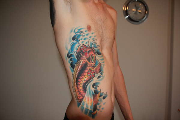 the 7.5 hour koi tattoo