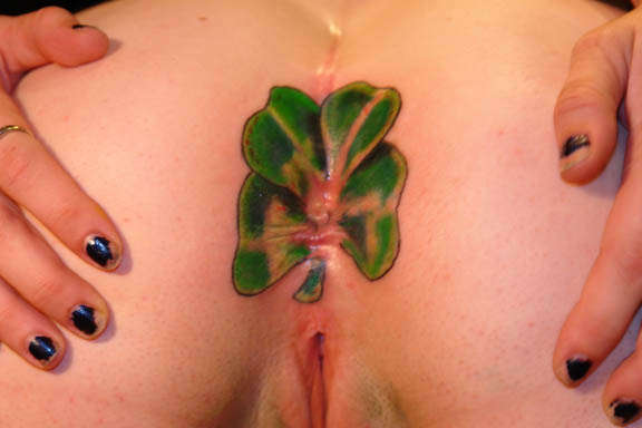 4 leaf tattoo