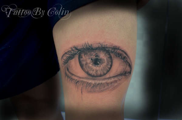 All seeing eye tattoo