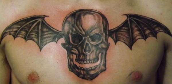 Deathbat tattoo