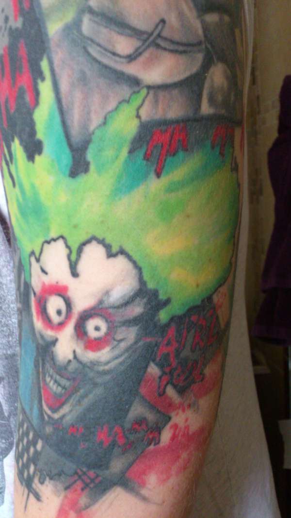 Finished Villian Sleeve tattoo
