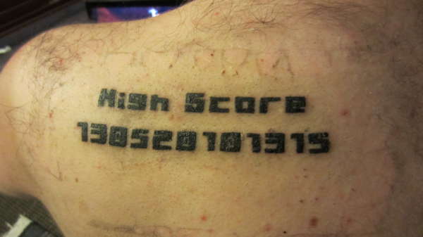 High Score tattoo
