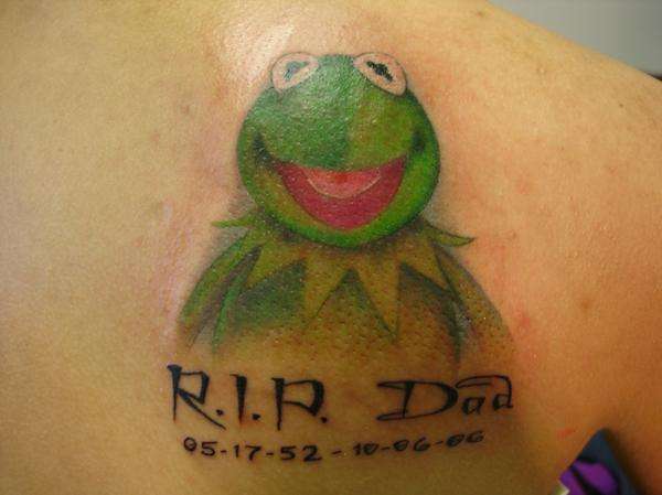 Kermit tattoo