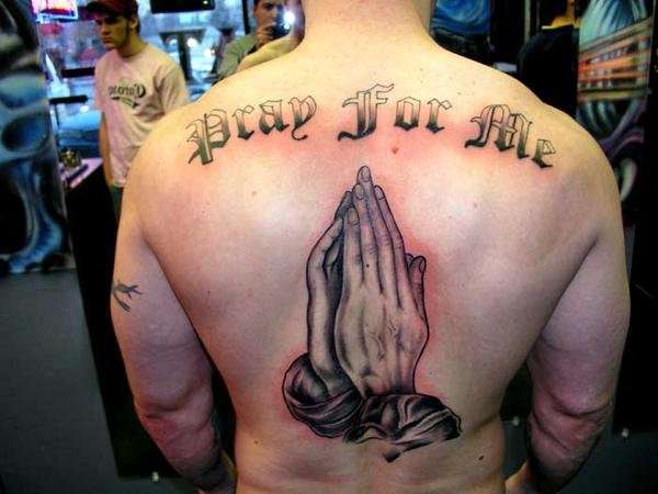 Praying Hands tattoo
