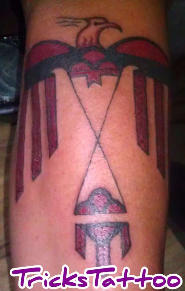 Pueblo American Indian Symbol Tattoo custom trickstattoo tattoo