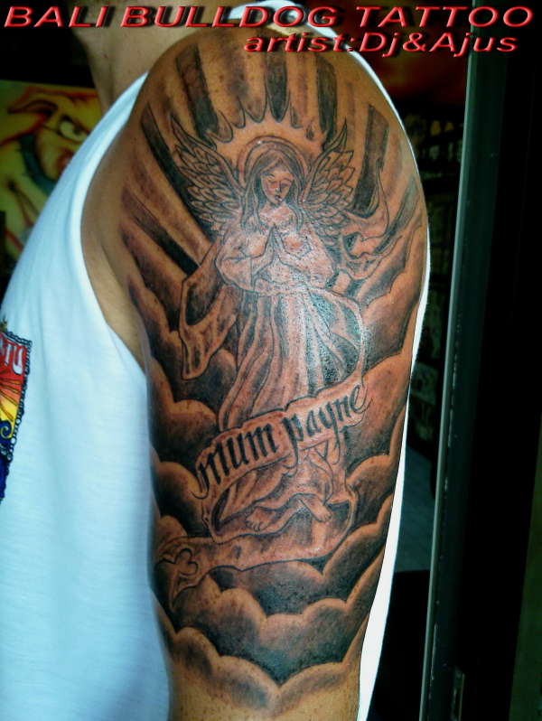 angel tattoo