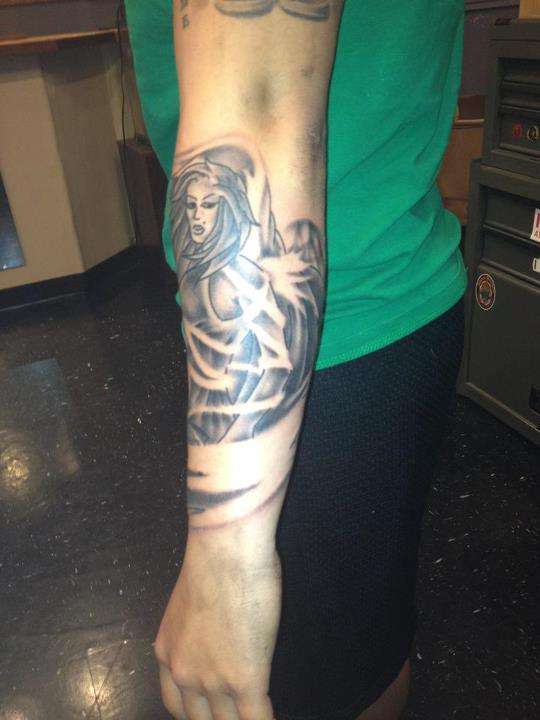 angle tattoo