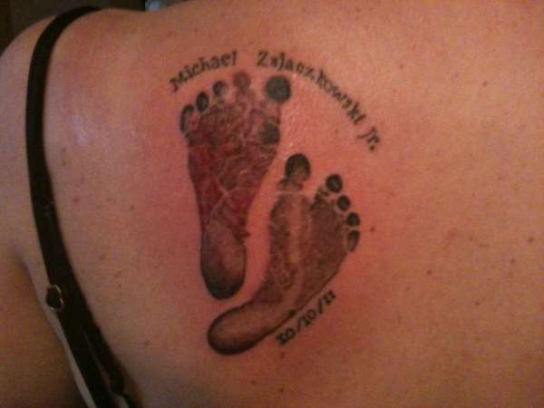 babyfeet tattoo