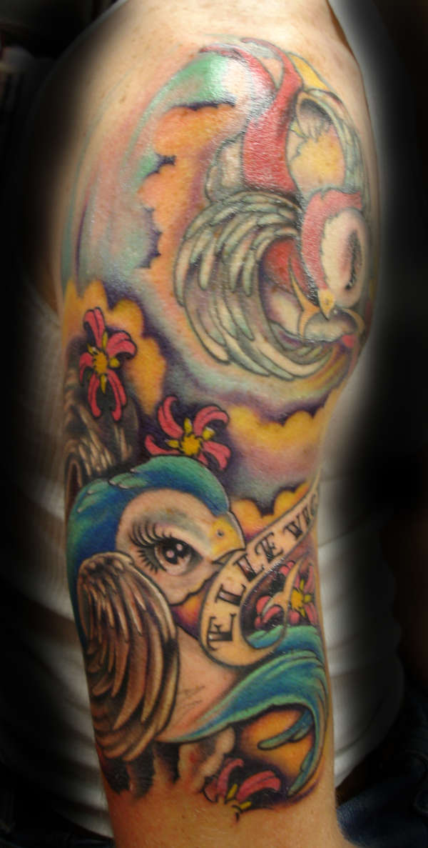 birds tattoo