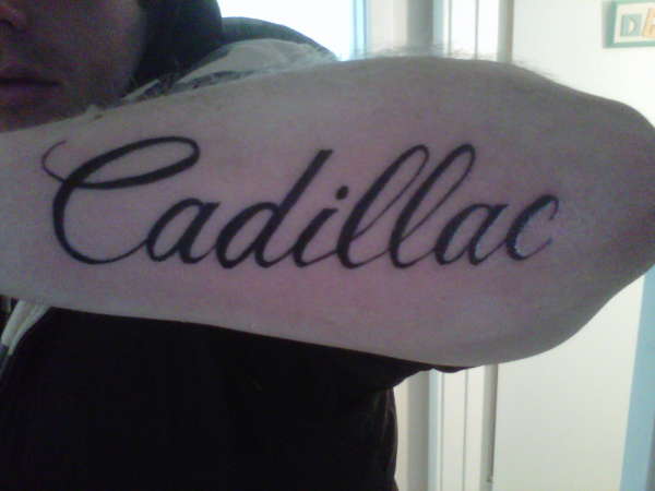 cadillac tattoo