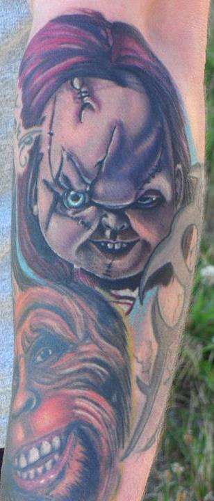 chucky tattoo