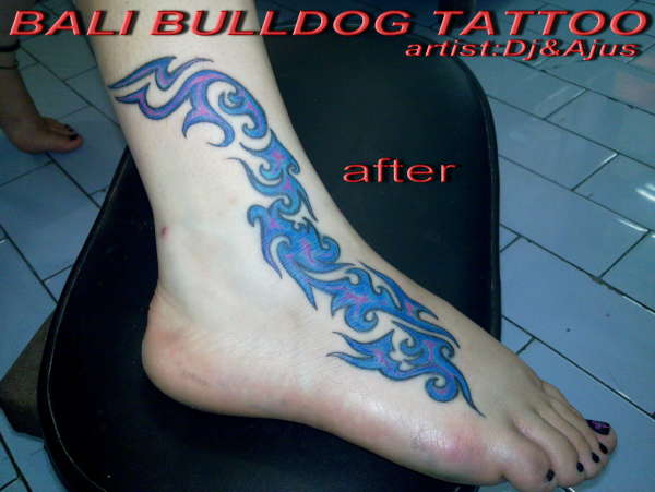 colors tribal tattoo