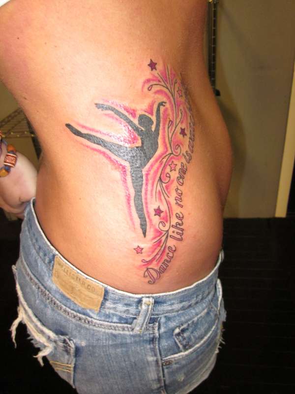 dance like no one is watching tattoo