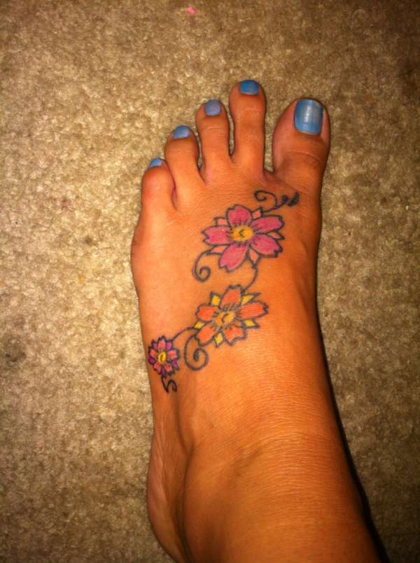 flowers tattoo