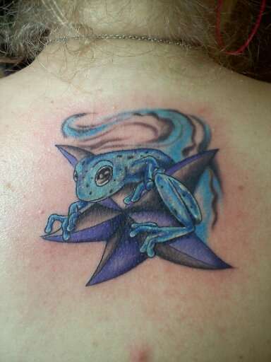 frog tattoo