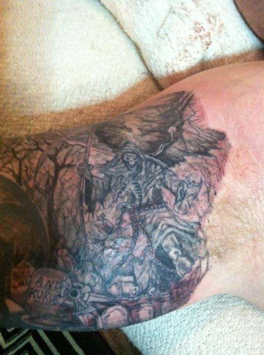 grim reaper tattoo