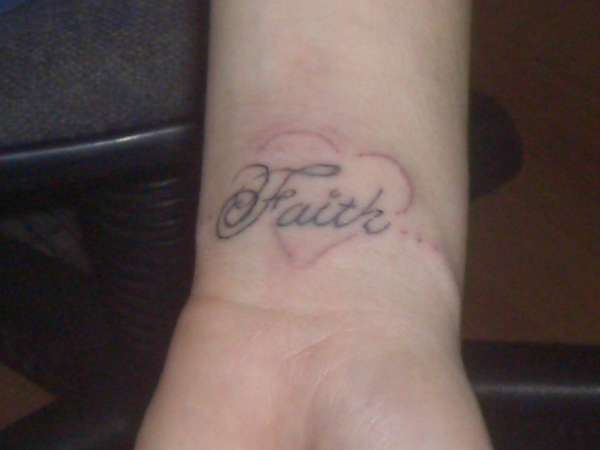 Faith tattoo