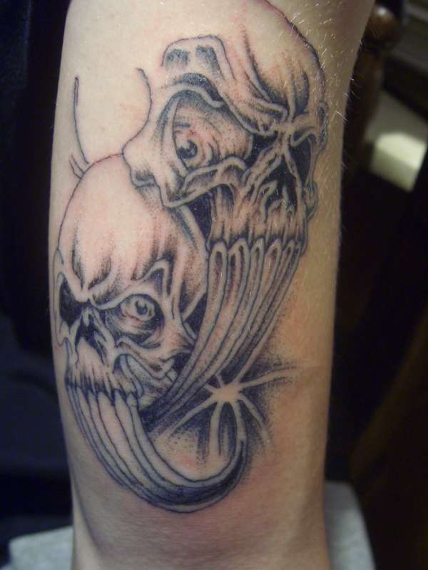 Skulls tattoo