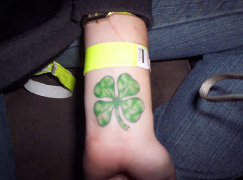Four Leaf Clover tattoo