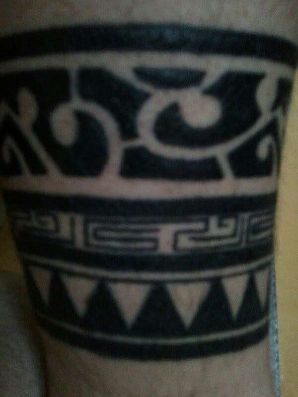 inked legs tattoo